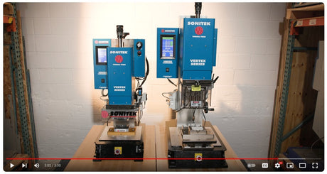 VIDEO: Sonitek Vertex mini/MAX Calibratable Heat Staking System