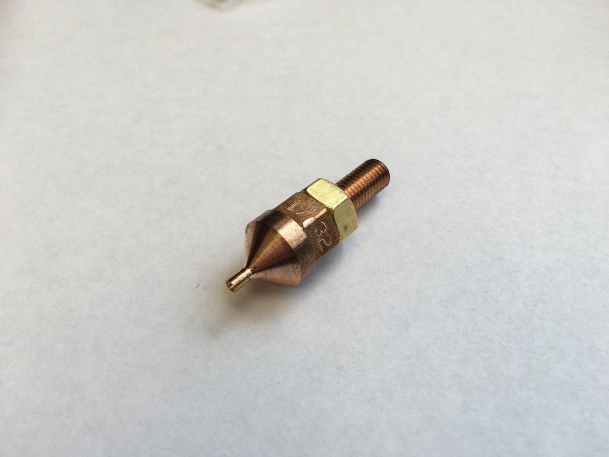 P/N: 300-0007
1/32 RADIUS STD DOME TIP
Right Hand Thread