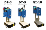 The 3 different models of the DT press.